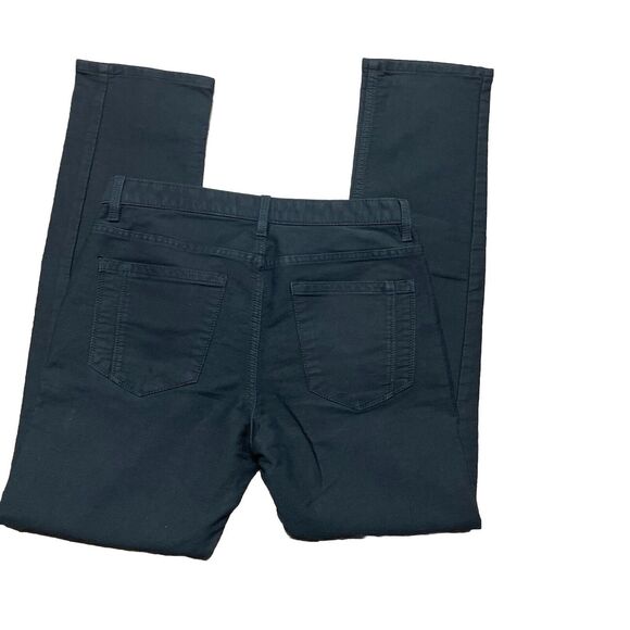 Perry Ellis Mens Black Solid Chino Dress Pants Slim Fit 32x32 - Picture 1 of 4